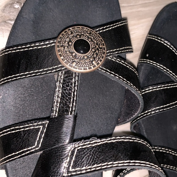🐾 Munro Black Chloe sandals sz 8.5 N - Picture 6 of 6